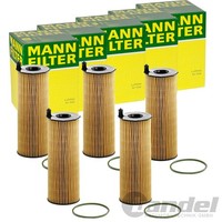 5X Mann-Filter HU 8001 X ÖLfilter MIT Dichtung Filtereinsatz 5-STÜCK!
