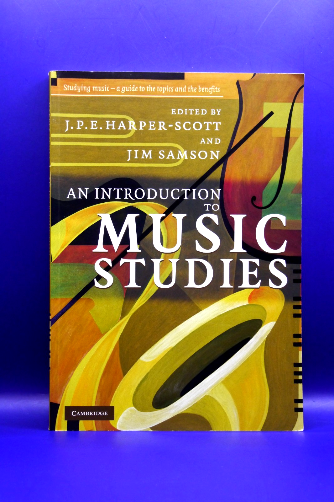 * AN INTRODUCTION TO MUSIC STUDIES - CAMBRIDGE UNIVERSITY PRESS -FREE DELIVERY *