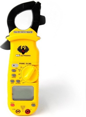 UEi DL369 Digital Clamp Meter HVAC Auto-Ranging 4000 Counts Volt Meter AC Amp