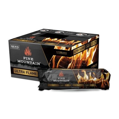 Pine Mountain Ultraflame 3-Hhour Firelog Long Burning For Fireplace Or Campfire