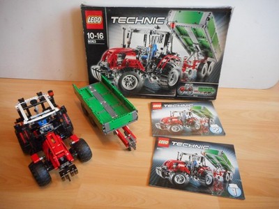 LEGO Technic Tractor + Trailer with Box (Lego No: 8063)