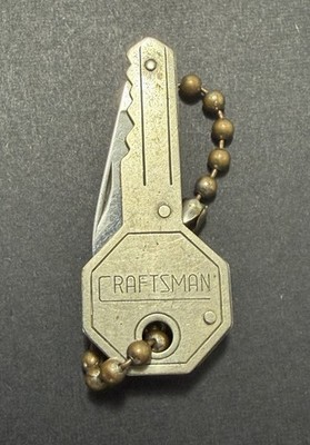 Vintage Craftsman Key to Quality Collectible Advertising Pocket