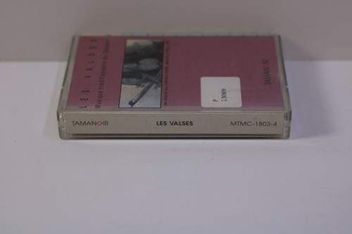 Les Valses Musique Traditionnelle du Québec Cassette Tape - Picture 3 of 4