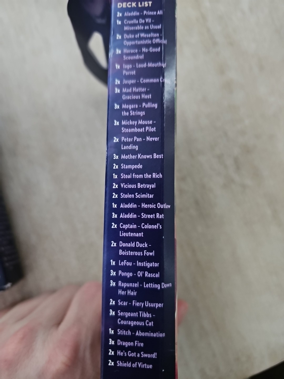 Disney Lorcana: The First Chapter Starter Deck Set of 3 SEALED w/Booster Packs!