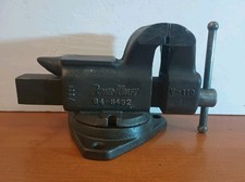 TORNILLO DE BANCO GIRATORIO POWR-KRAFT DE COLECCIÓN 84-5432 EE. UU. 4" MORDAZAS V-110