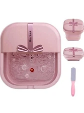 Collapsible Foot Spa with Heat, Massage & Bubbles – Best Seller New In Box