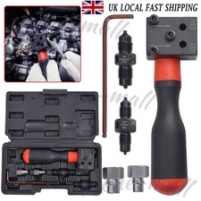 Single & Double Flaring Tool Professional 3/16in 1/4in Brake Line Flaring Tool