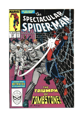 SPECTACULAR SPIDER-MAN #155 NM UNREAD BRAND NEW DAY TOMBSTONE SAL BUSCEMA C/A