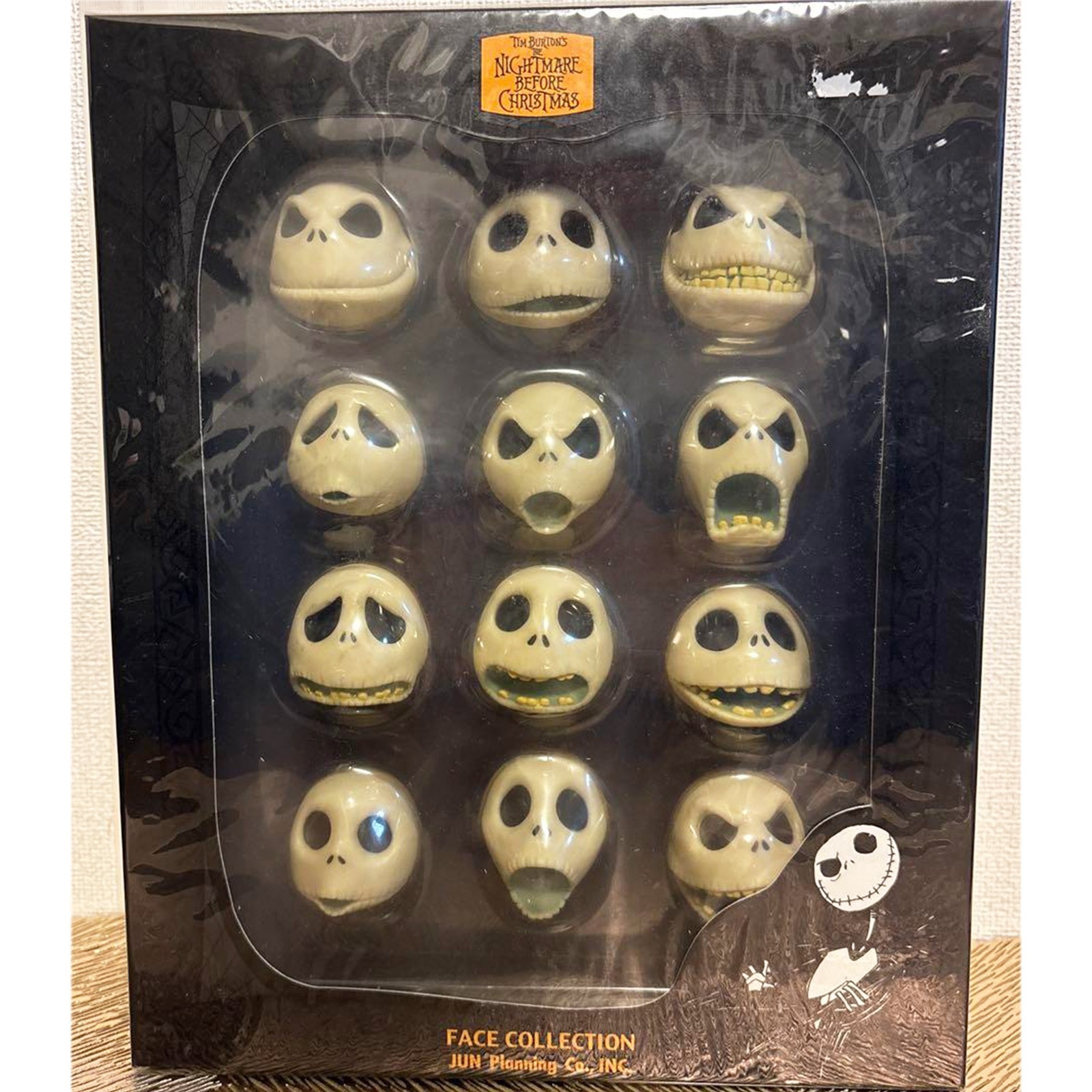 PESADILLA ANTES DE NAVIDAD 10ª COLECCIÓN DE CARAS Jack Skellington Figura Nuevo