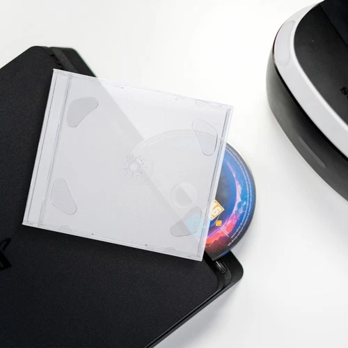 6 Pcs Cd Dvd Storage Case Movie Cases for Dvds Cd/dvd Holders Disc Containers