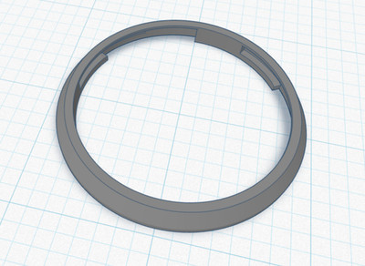 Fits for Voigtlander 35mm F1.5 Nokton Leica M hood mount protector ring 39mm