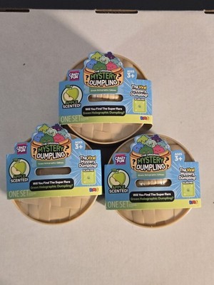 The Original Mystery Dumpling Apple Scented Green Holographic New Sealed