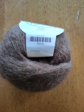 NEW Knit Picks ALOFT 75% Mohair & 25 Silk Yarn Mongoose 25216 Lace  Italy Made