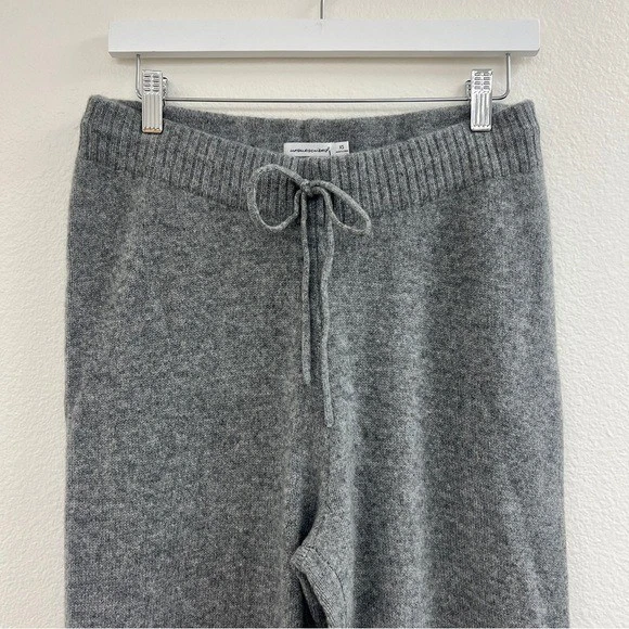 $248 NWT Gray Unsubscribed Cashmere Knit Lounging Lounge Pants Medium - Image 2 of 4