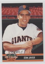 1999 Keebler San Francisco Giants Stadium Giveaway Stan Javier #11 14qo