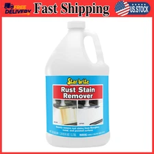 1 Gallon Rust Stain Cleaner 128oz Removes Corrosion Fiberglass Vinyl Metal