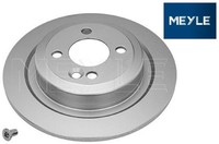 2X Bremsscheibe Meyle 3155230008/PD 2 Bremsscheiben Hinterachse Hinten FüR Mini