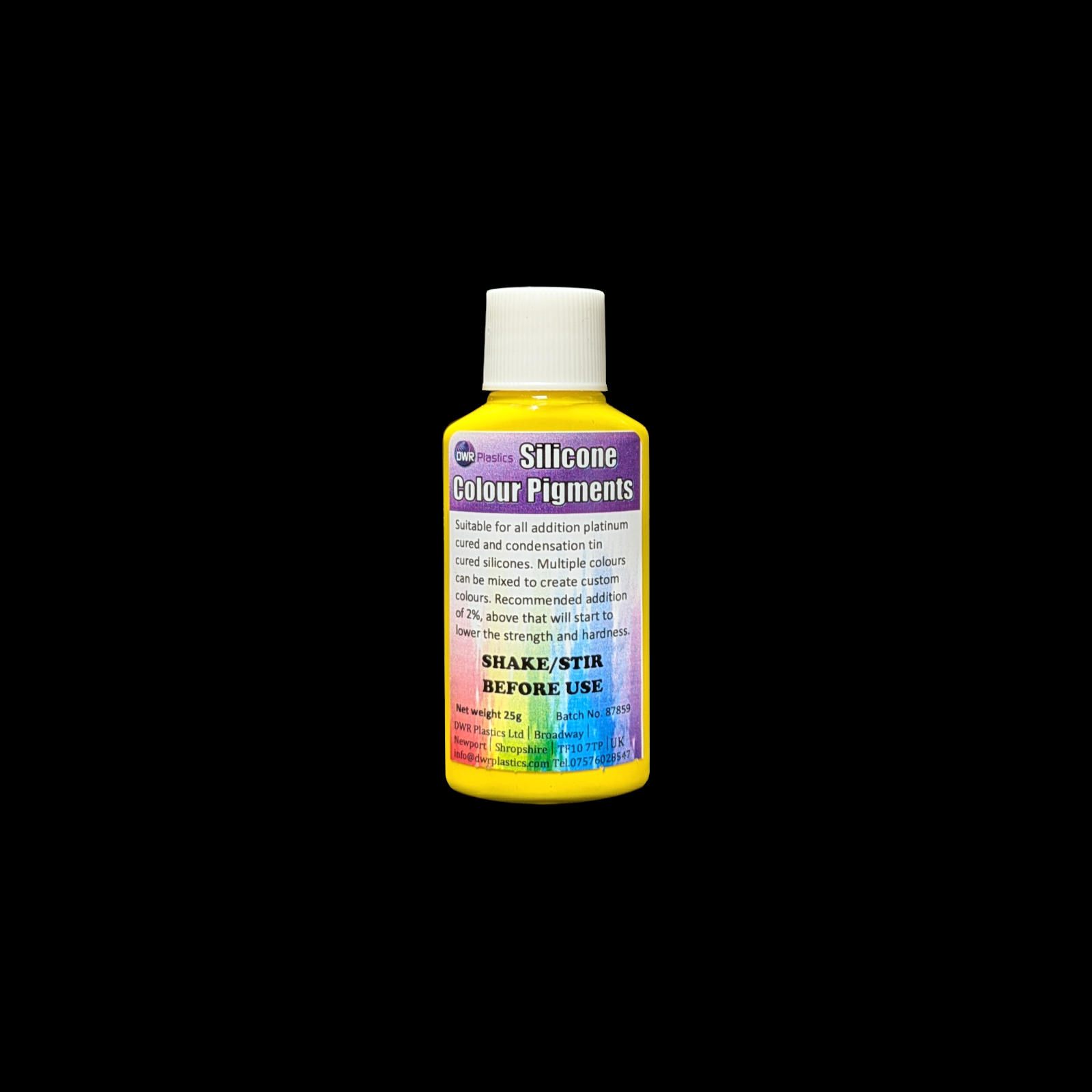 RTV Silicone Rubber Pigment Yellow 25g