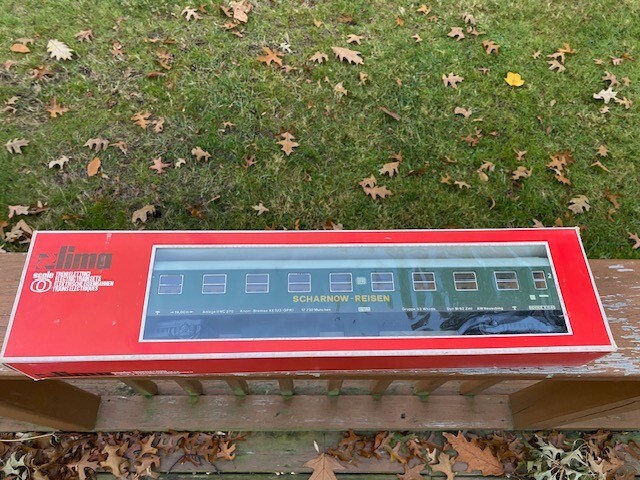 Lima O Scale European DB Scharnow-Reisen Passenger Car 20