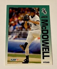 1992 Leaf #422 Jack McDowell Chicago White Sox CY Young Award Winner NM