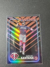2024 Topps Update Halloween Parallel Carlos Santana #Us224 Minnesota Twins 