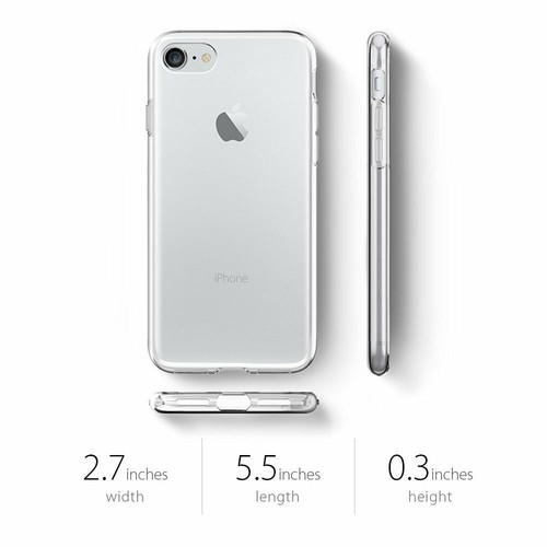 COVER ULTRASLIM 0,3mm TRASPARENTE PER APPLE IPHONE 7 / 8 - Foto 2 di 2