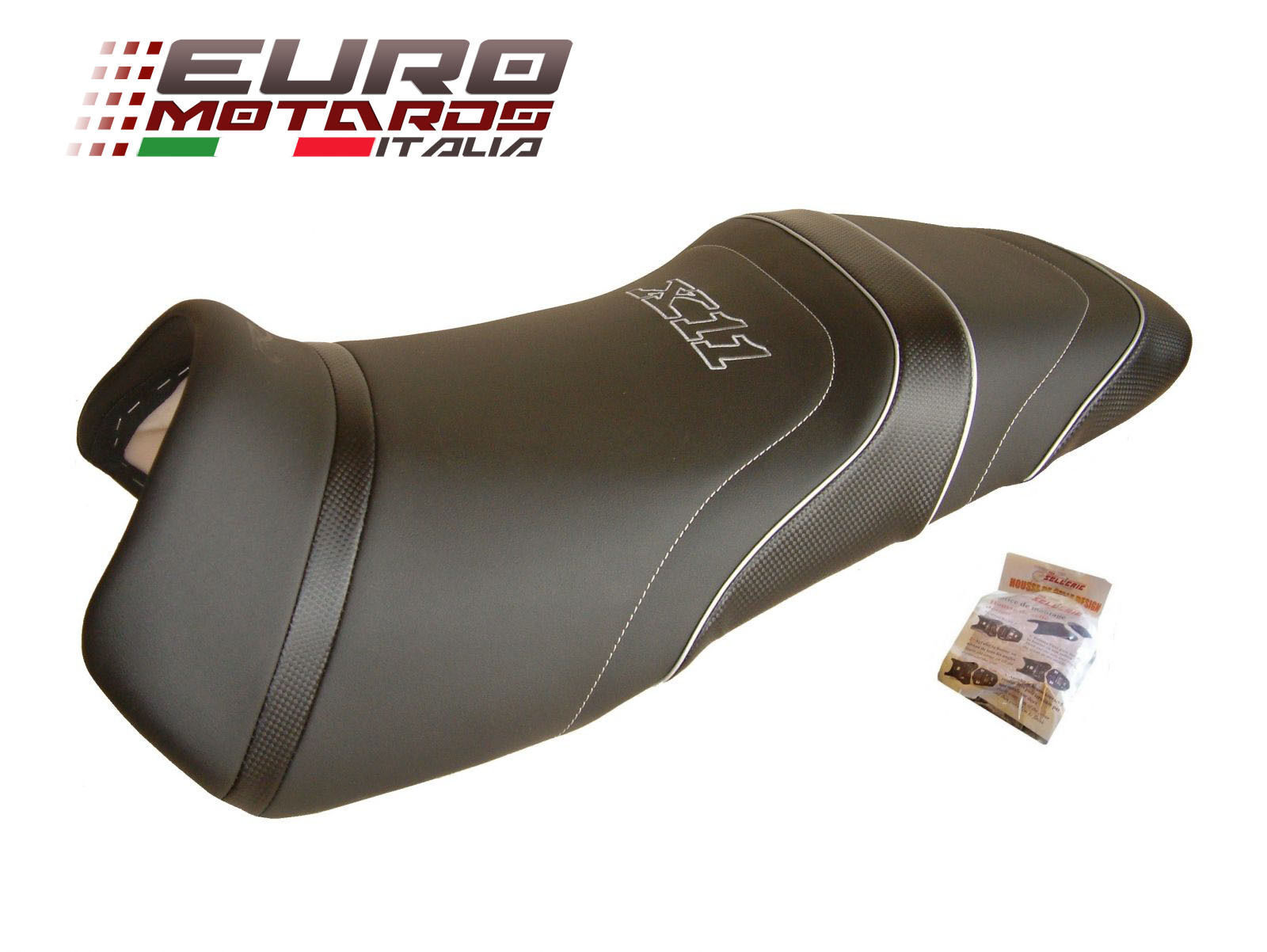 Housse de selle Top Sellerie France pour moto Honda X11 de 1999 à 2003