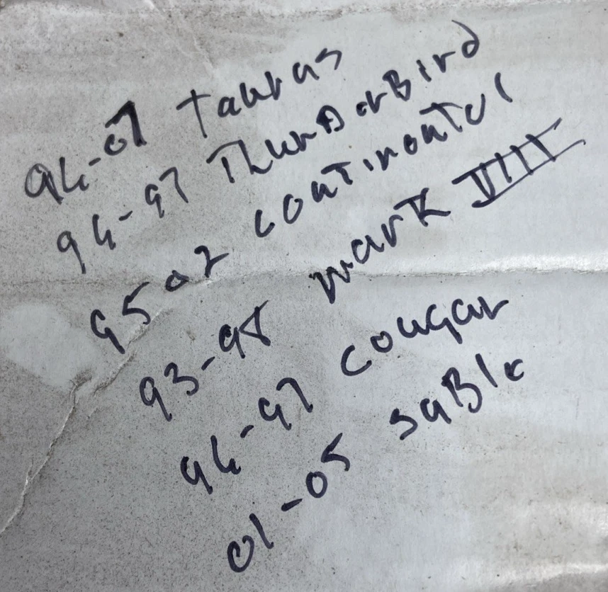 Rotor de freno delantero para 96-07 Taurus, 96-97 Thunderbird, 95-02 Continental 54030 Foto 2 de 3