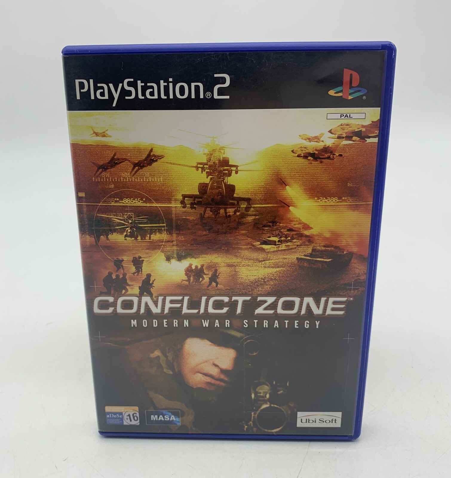 Conflict Zone Modern War Strategy Ubisoft Masa PLAYSTATION 2 Ps2 En Italien