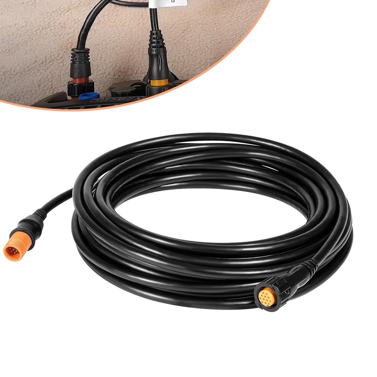 010-11617-42 Extension Cable For Garmin XID Transducers 12 Pin 30 Feet