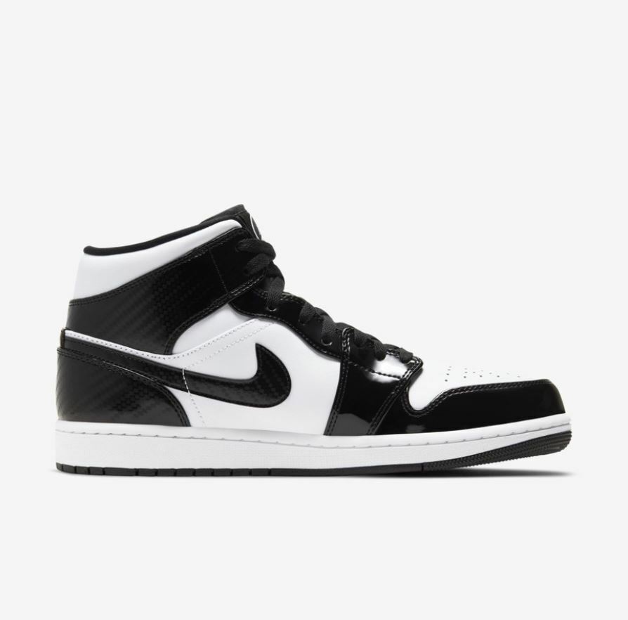 2021 NIKE AIR JORDAN 1 MID ALL STAR BLACK WHITE DD1649-001 MEN | eBay
