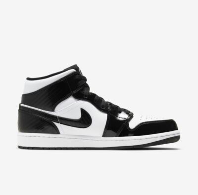 2021 NIKE AIR JORDAN 1 MID ALL STAR BLACK WHITE DD1649-001 MEN | eBay