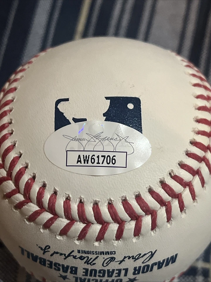 Gerrit Cole New York Yankees Signed Baseball JSA - Image 3 of 3