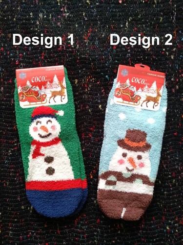 Warm Fleece Winter Socks- Baby/Children/Adult- Christmas patterns available - Picture 16 of 29
