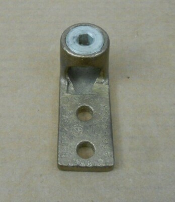 1 NEW BLACKBURN L400-2 L4002 CU CONNECTOR 2 HOLE MOUNT 4STR-500 (5 AVAIL)