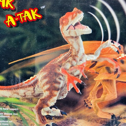 JURASSIC PARK III Raptor Vintage Action DX Figure 2001 Hasbro World Lost Blue - Picture 10 of 24