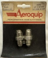 Aeroquip FCM2925 S.A.E. 37 deg. Male Flare To 30 deg. Inverted Flare