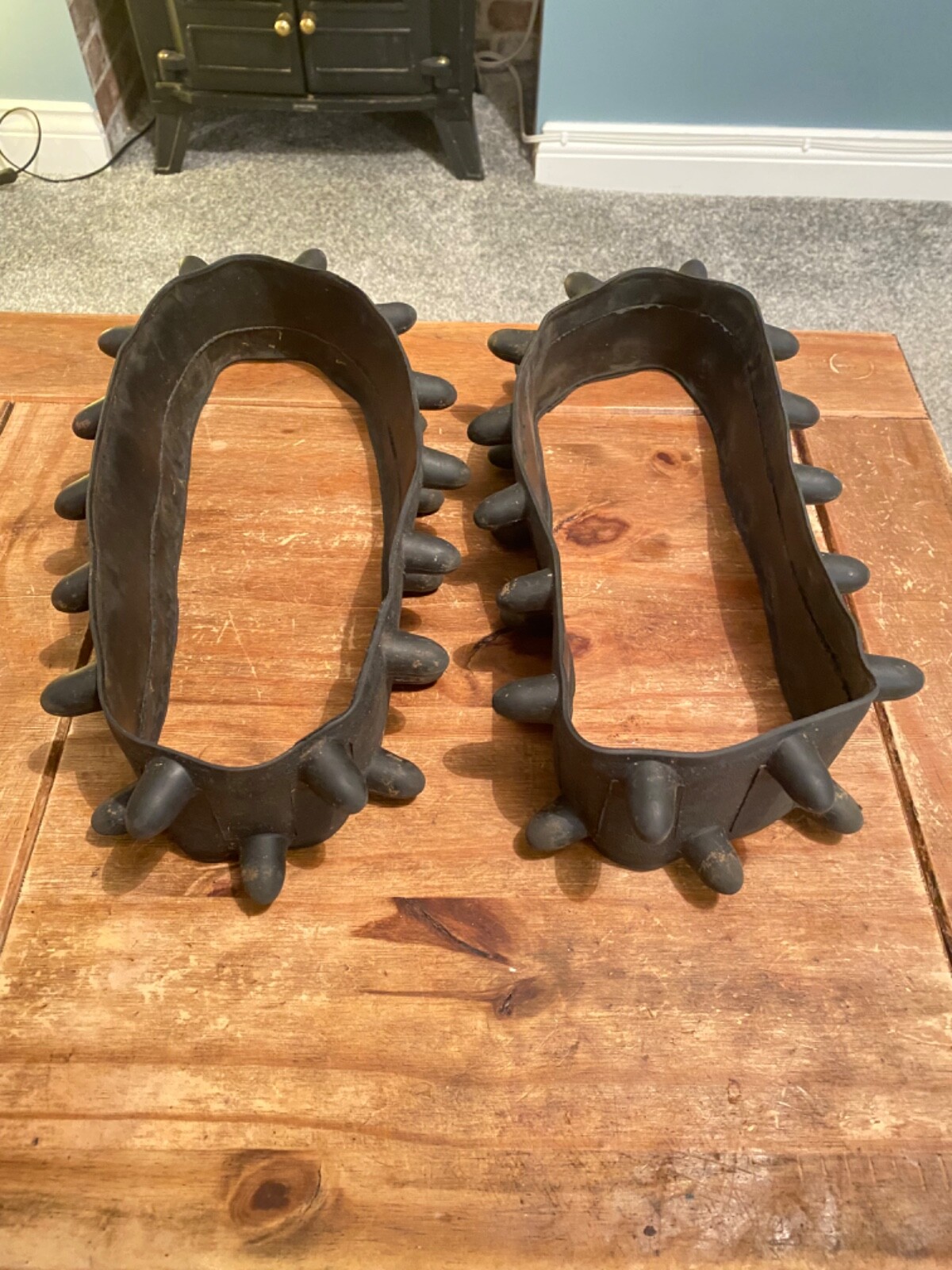 JL GOLF HEDGEHOG GOLF TROLLEY WHEEL COVER SLEEVES USED IN GOOD CONDITION eBay