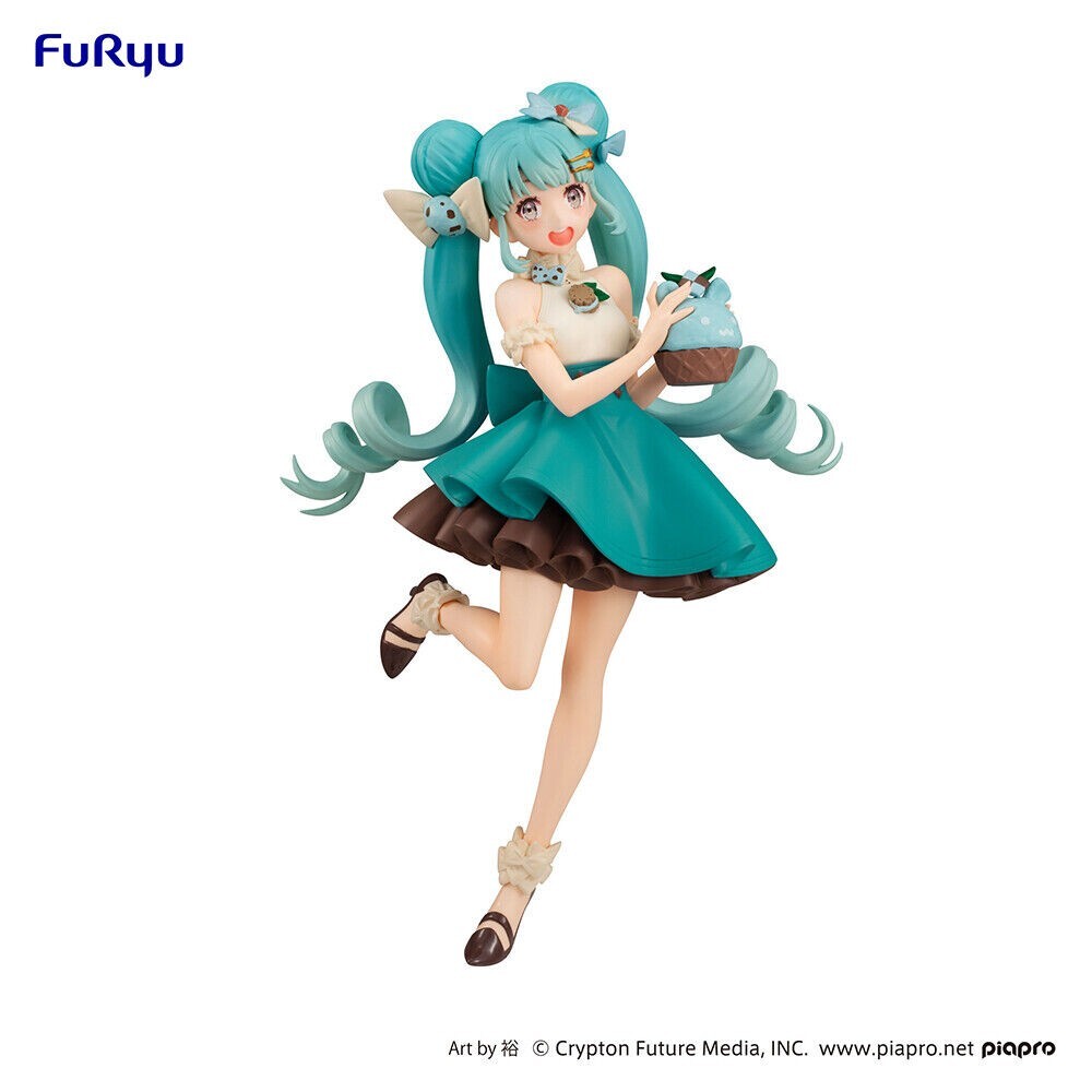 FuRyu Hatsune Miku Sweet Sweets Series Chocolate Mint Ver. Figure