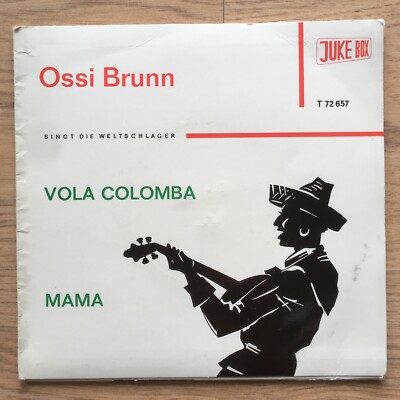 Ossi Brunn MAMA / VOLA COLOMBA Juke Box T 72657 GERMAN ROCK & ROLL NM 7'' 1960