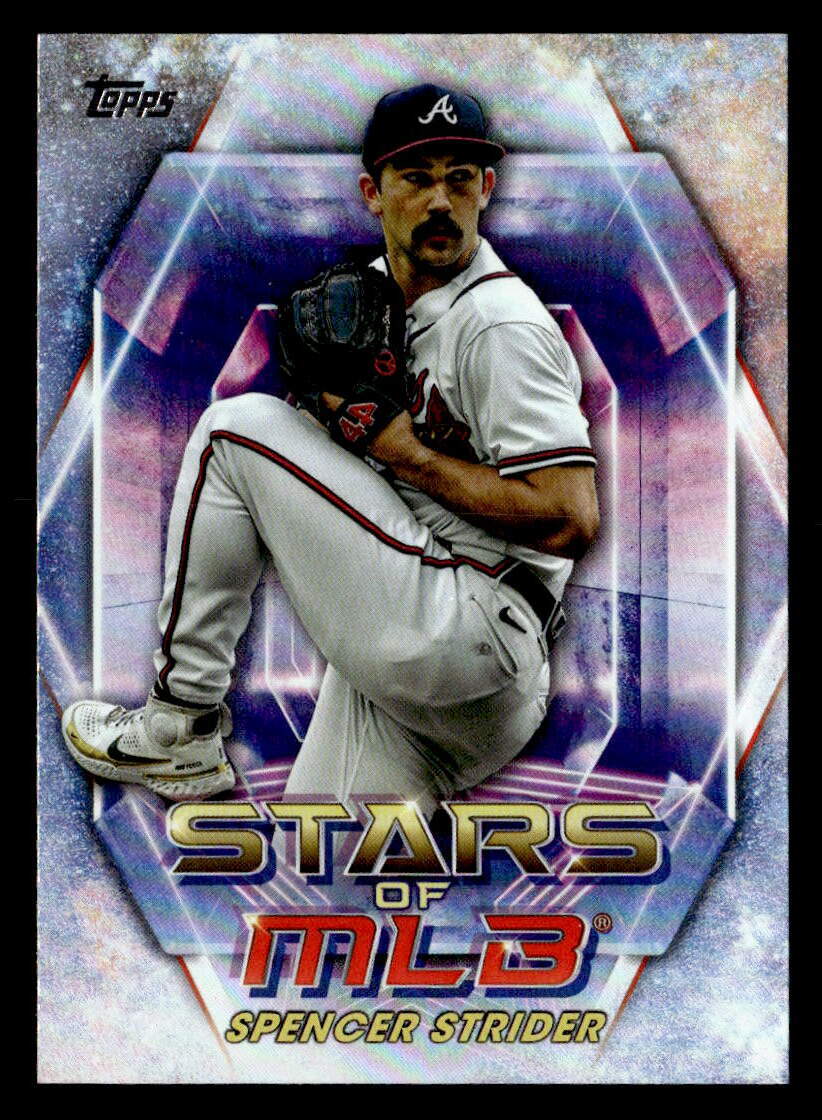 Spencer Strider 2023 Topps Update Stars of MLB Card #SMLB-65 Atlanta Braves