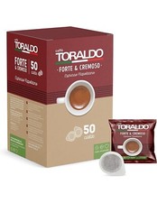 50 Coffee Pods TORALDO Strong & Creamy Neapolitan Espresso Blend Filter 44 0.39 per lighter