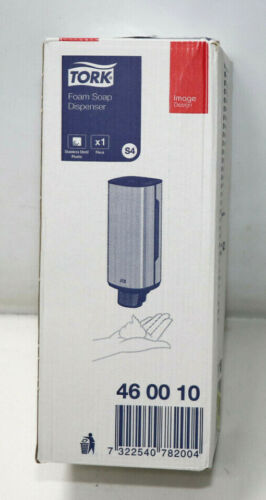 Tork 460010 Edelstahl-Spender 1 Liter für Schaumseifen mit Druckknopf - Afbeelding 1 van 1