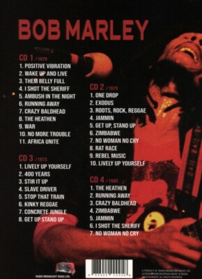 BOB MARLEY REGGAE VIBES/RADIO BROADCASTS CD NEW! UK