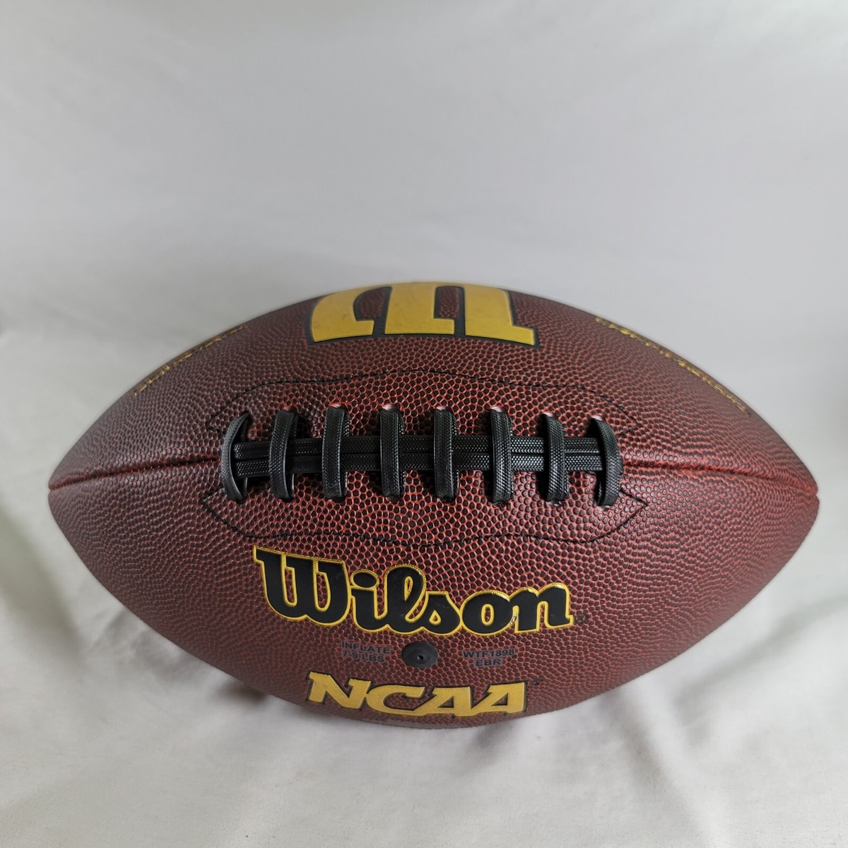 Wilson NCAA Football WTF1898 Official Size Trackified | eBay