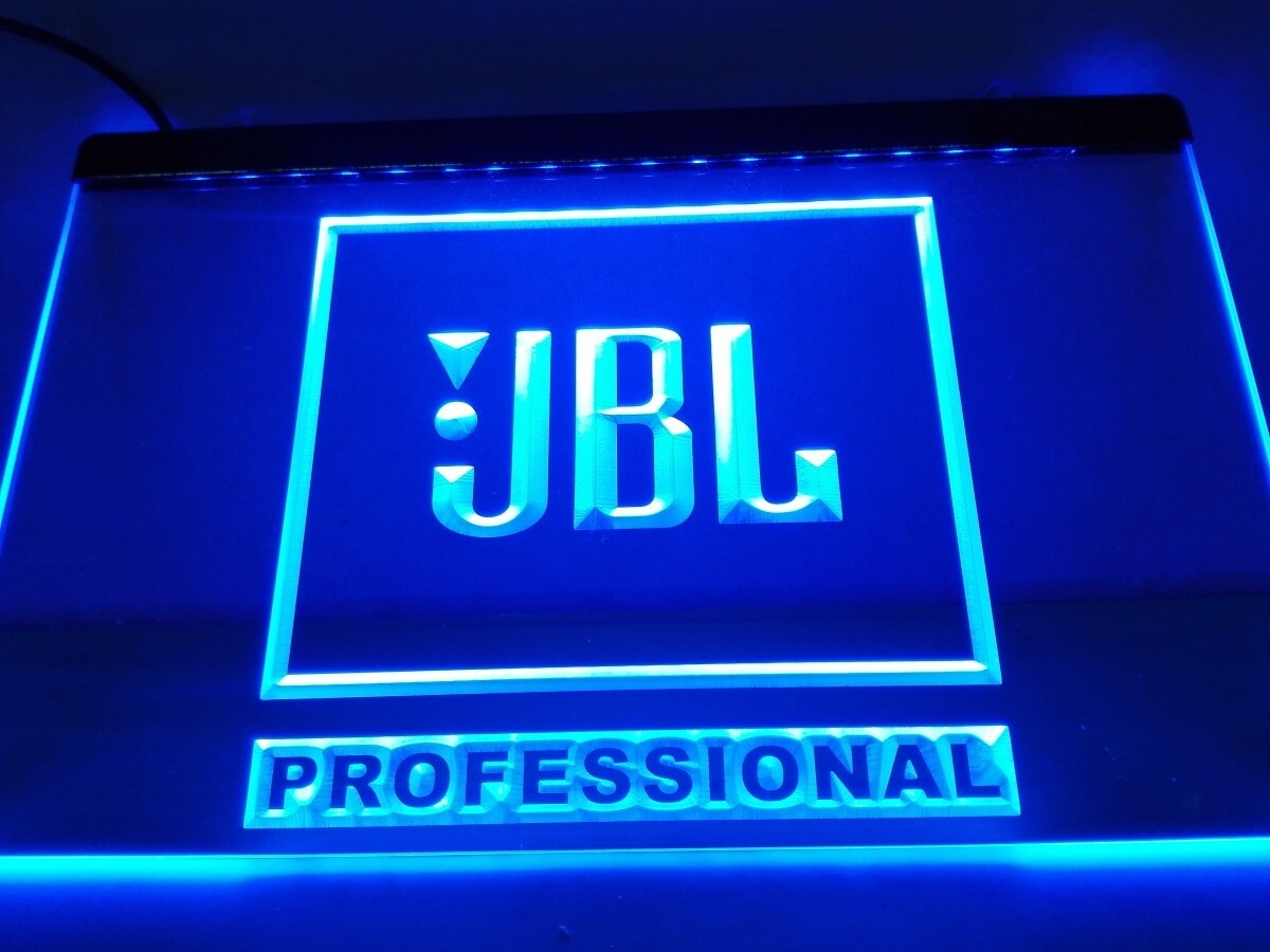 JBL Professional Home Audio Display LED Neon Light Sign home