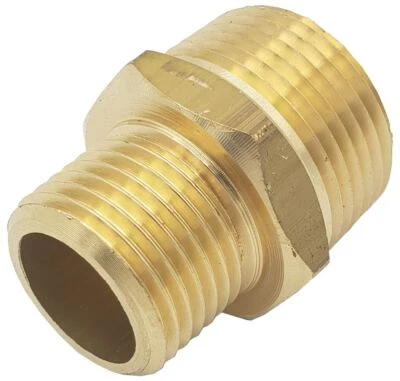 PEPTE 1/2" 3/4" BSP x NPT Male Union Reduction Thread Adaptor UK Thread to American