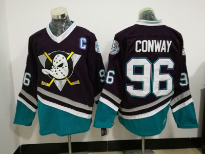 black mighty ducks jersey