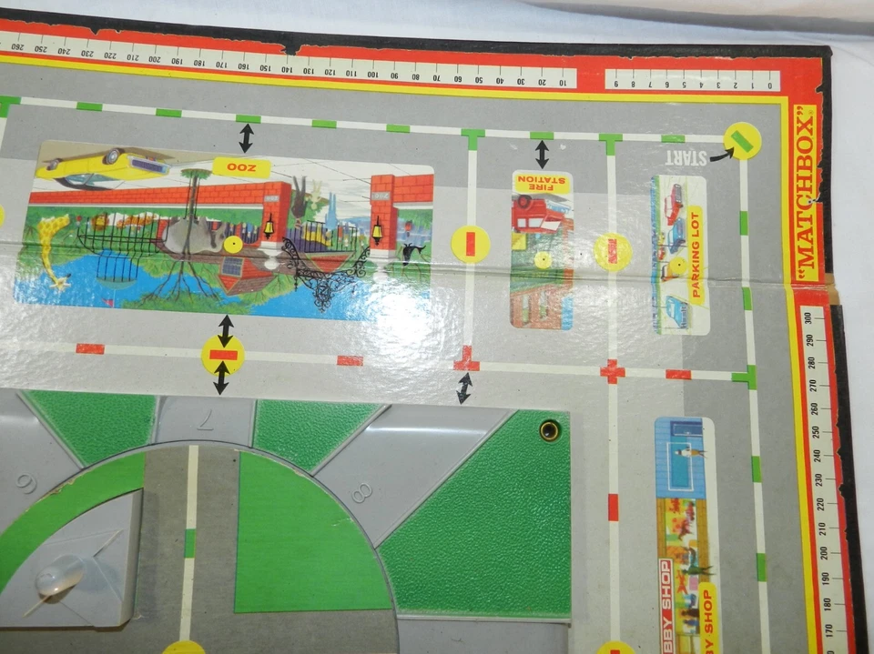 Vintage Game Board for Matchbox Traffic Game - Image 3 of 4
