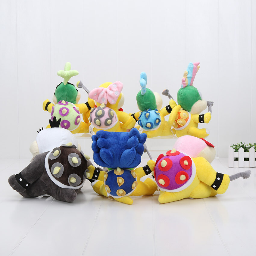 Peluche Iggy Koopa (Koopaling) Super Mario Bros - Peluche Poupée - Neuf, Idéal Pour Cadeau D'anniversaire - Fabriqué En Chine